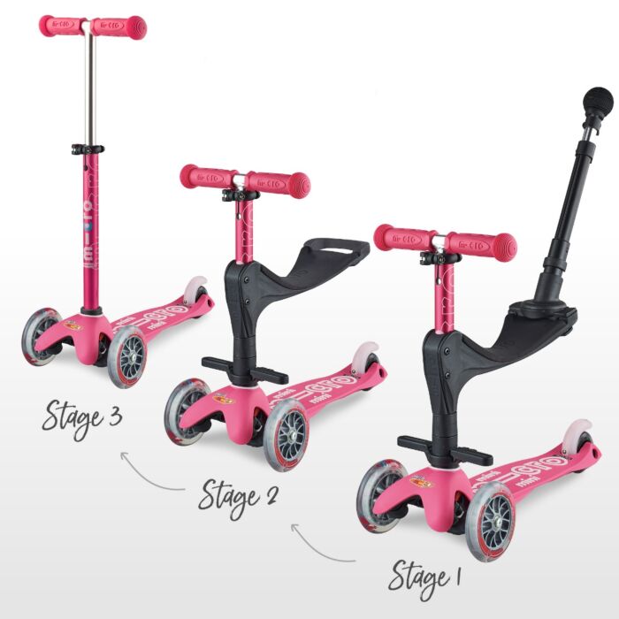 MINI MICRO 3IN1 DELUXE PUSH ALONG SCOOTER Wigwam