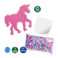 Green Beedz – Iron on beads set unicorn