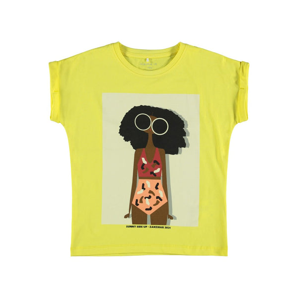 NAME IT | Kid Girl - Printed T -Shirt