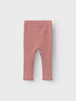 NAME IT | Baby Girl Rib Knit Leggings
