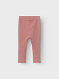 NAME IT | Baby Girl Rib Knit Leggings