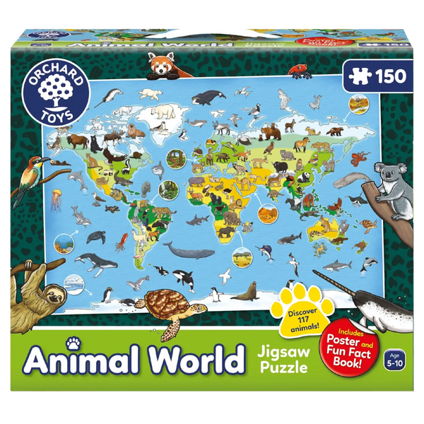 ANIMAL WORLD JIGSAW PUZZLE