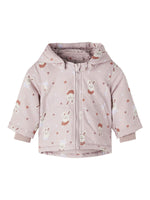 NAME IT | Baby Girl Rabbit Print Coat