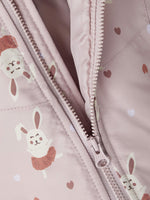 NAME IT | Baby Girl Rabbit Print Coat
