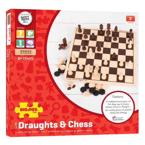 BIGJIGS | Draughts & Chess