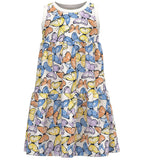 NAME IT | Kid Girl Butterfly Print Dress