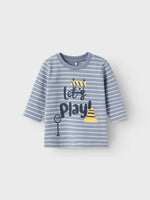 Name It| Baby Boy Let's Play Long Sleeved Top