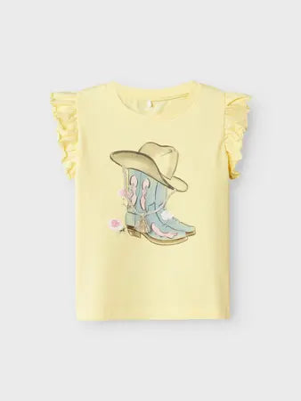 NAME IT | Mini Girl Hadia Short Sleeved Top