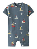 NAME IT | Baby Boy Boat Romper