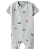 NAME IT | Baby Boy Sea Animals Romper