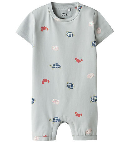 NAME IT | Baby Boy Sea Animals Romper