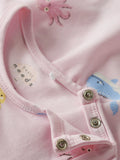 NAME IT| Baby Girl Sea Animal Print Dress
