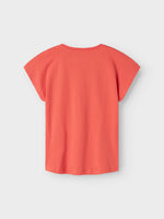 NAME IT | Kid Girl Violet Short Sleeve Top