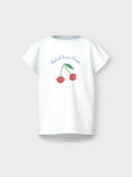NAME IT | Kid Girl Violet Short Sleeve Top