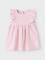 NAME IT| Baby Girl Halmi Gingham Dress