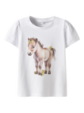 NAME IT | Mini Girl Hani Short Sleeved Top