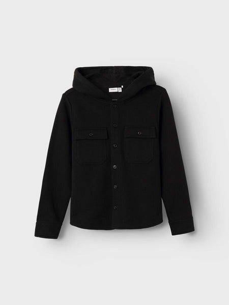 NAME IT| Kid Boy Hooded Shirt