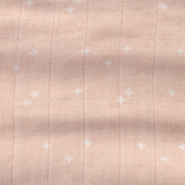Muslin | Blush Pink Stars
