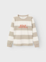 Name It | Kid Boy Striped Long  Sleeved Top