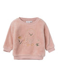 NAME IT | Baby Girl Teddy Fleece Top