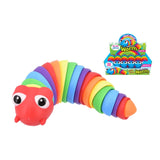 WRIGGLY RAINBOW WORM SENSORY TOY