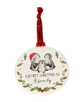 Christmas Tree Decoration - Our First Christmas As A Family