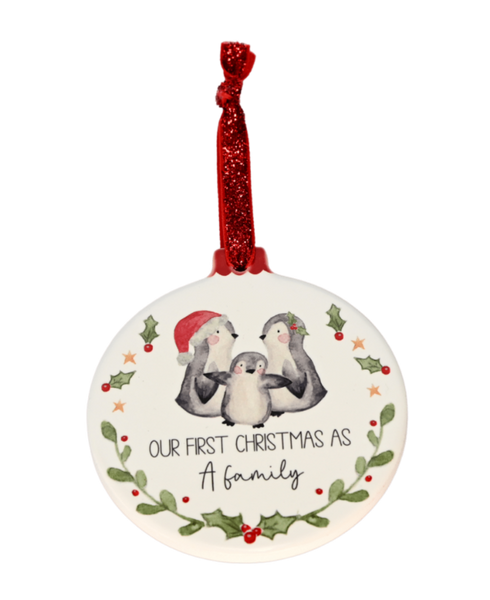 Christmas Tree Decoration - Our First Christmas As A Family