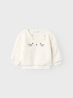 NAME IT | Baby Girl Teddy Sweatshirt