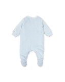 TUTTO PICCOLO| Sky Blue Elephant Romper