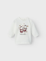 NAME IT | Baby Girl Glitter Top