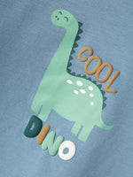 NAME IT | Baby Boy Cool Dino Long Sleeved Top