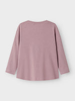 NAME IT | Mini Girl Violet Long Sleeved Top