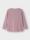 NAME IT | Mini Girl Violet Long Sleeved Top
