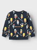NAME IT | Mini Boy Cool as Ice Sweatshirt