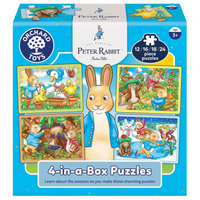 Peter Rabbit™ 4-in-a-Box Puzzles