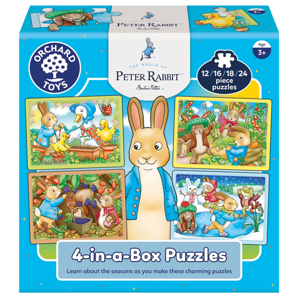 Peter Rabbit™ 4-in-a-Box Puzzles