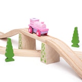 Bigjigs| Pink Powerful Loco (Battery Operated)