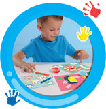 Ses Creative My first – 3 in 1 Fingerpainting, colouring and sticking shapes