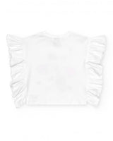 TUC TUC | Jersey Ruffled T-Shirt