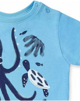 TUC TUC | Ocean Wonders Blue octopus t-shirt