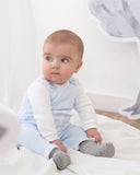 TUTTO PICCOLO -  Baby Boy Sky Blue Romper