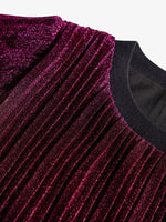 NAME IT | Glittery Plisse Top