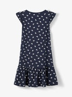 NAME IT | Kid Girl Butterfly Print Dress