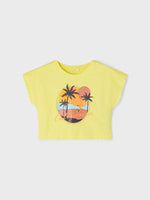 NAME IT | Kid Girl Crop T-Shirt