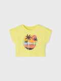 NAME IT | Kid Girl Crop T-Shirt