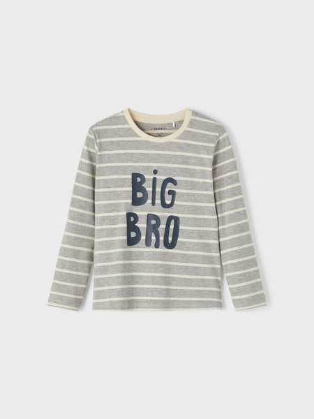 NAME IT |Mini Boy Lane Big Bro T-Shirt