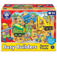BUSY BUILDERS - PUZZLE