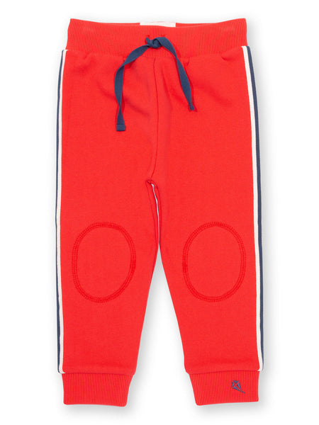 Kite | Red Side Stripe Joggers