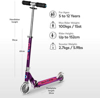 MICRO LED SPRITE SCOOTER