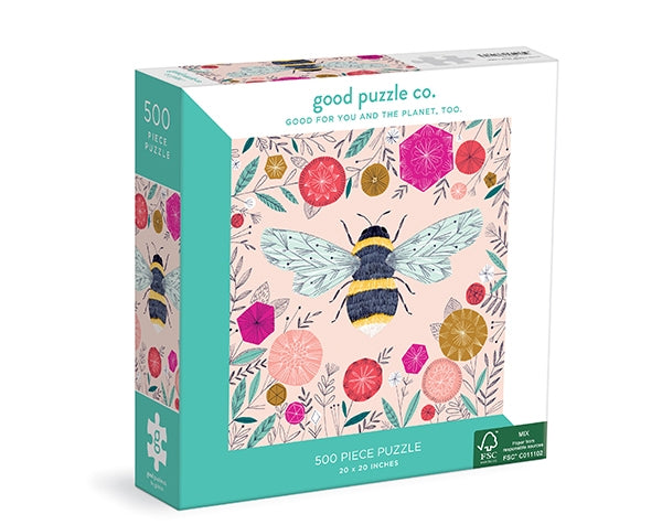 500-PIECE BOXED PUZZLE: BEE HAPPY